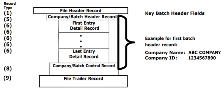 Nacha File Template For Excel - prntbl.concejomunicipaldechinu.gov.co